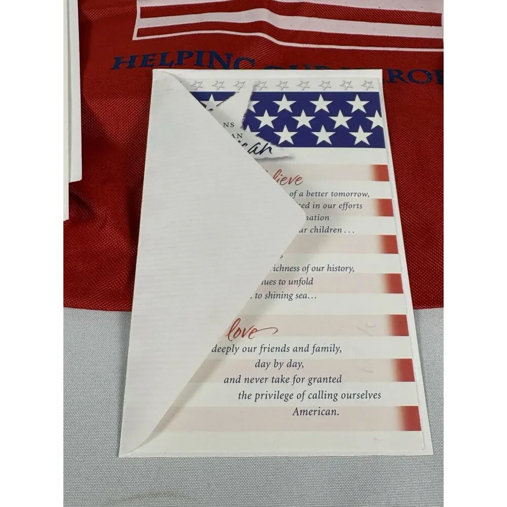 Patriotic 4th of July Party Celebration Lot Freedom 250 Americana Cards Stickers